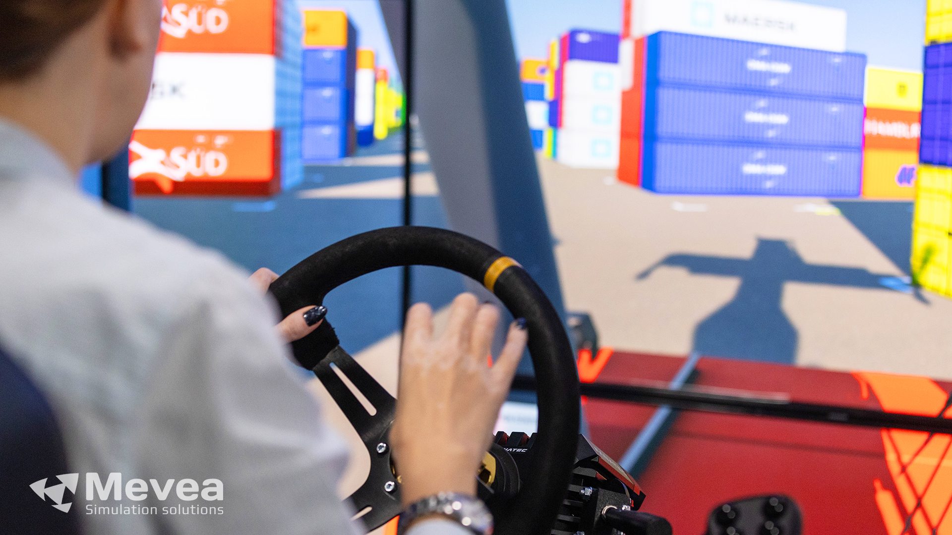 Mevea Pro Mobile Simulator Platform.