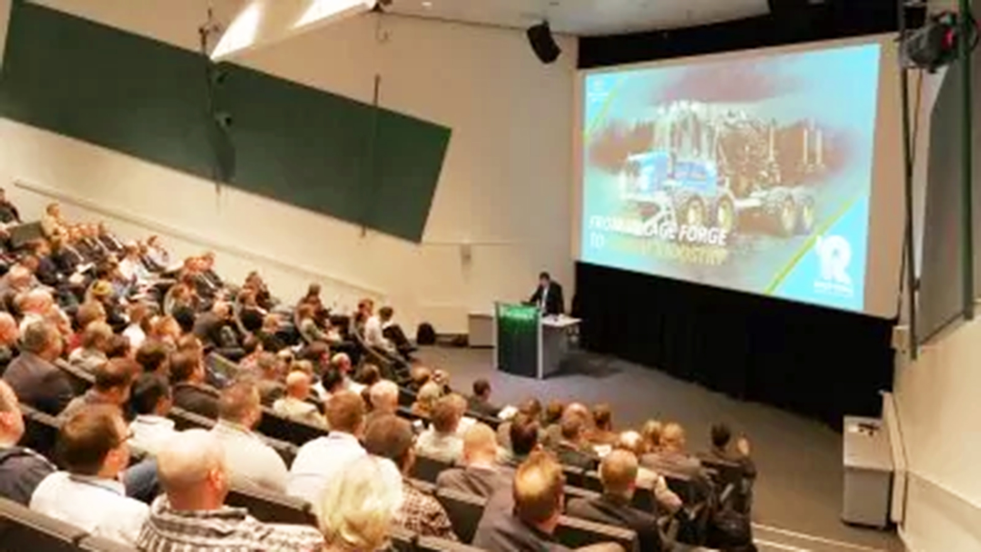 Audience at the Finnish Science Centre Heureka in Vantaa, Finland.