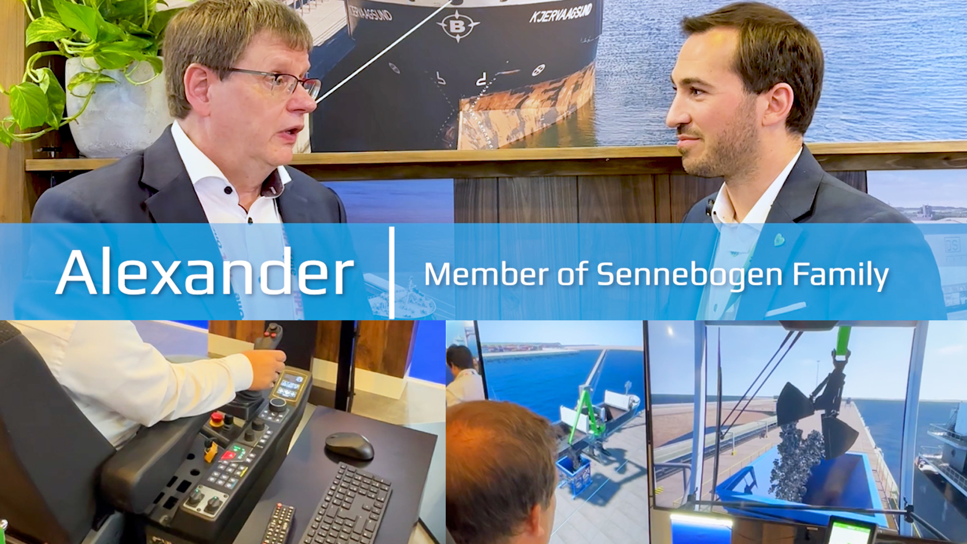 Mr. Alexander Sennebogen interviewed by Mevea Simulation Solutions.